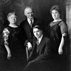 John and Catherine O'Neill (Lillie's mother, who had remarried after Lillie's father, Walter Burbank, died) with Frank and Lillie Berry, in 1922.