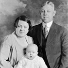Bessie Griffin Quinton (1894-1975) and Charles E. Quinton (1885-1952).  Child not identified.