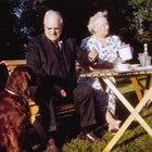 Lucy and Warren Cuddy, shortly before Warren's death.